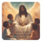 Black Jesus African American Christmas Sticker