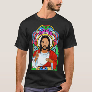 Black Jesus Christ Our Lord and Saviour Praise God T-Shirt