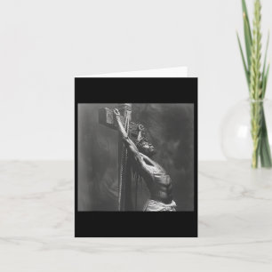 Black Jesus, Christianity, Church, Christ, Jesus 2 Card