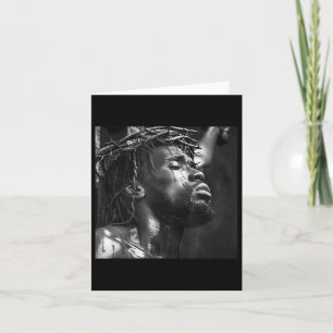 Black Jesus, Christianity, Church, Christ, Jesus 5 Card