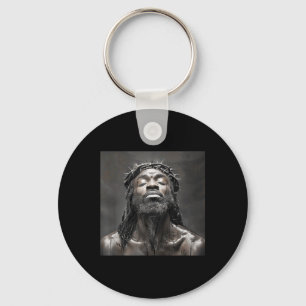 Black Jesus, Christianity, Church, Christ, Jesus _ Keychain