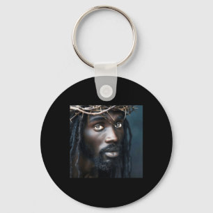 Black Jesus, Christianity, Church, Christ, Jesus _ Keychain