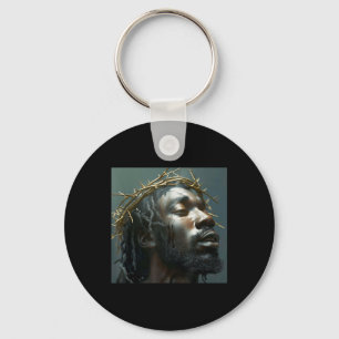 Black Jesus, Christianity, Church, Christ, Jesus _ Keychain