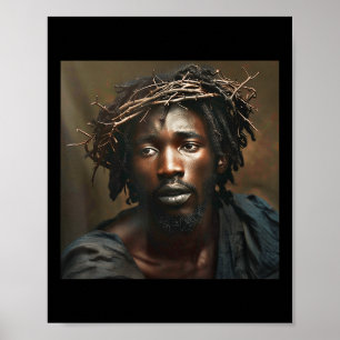 Black Jesus, Christianity, Church, Christ, Jesus  Poster