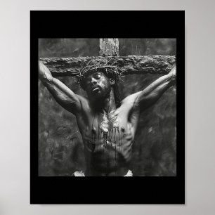Black Jesus, Christianity, Church, Christ, Jesus  Poster