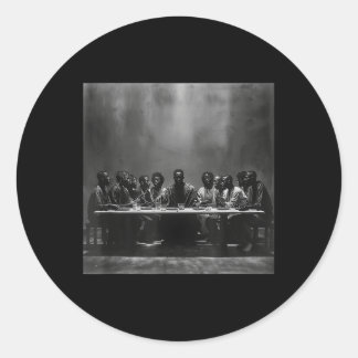 Black Jesus, Last Sacrament, Jesus 1  Classic Round Sticker