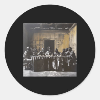 Black Jesus, Last Sacrament, Jesus  Classic Round Sticker