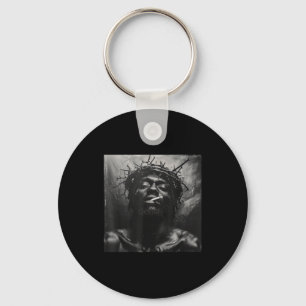 Black Jesus Smokes, Christianity, Church, Christ,  Keychain