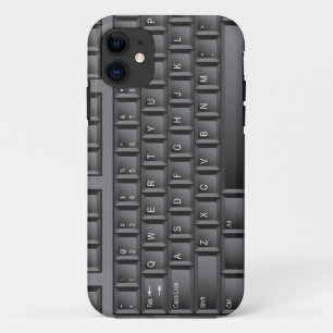 Black Keyboard iPhone 11 Case