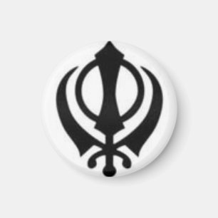 Black Khanda Magnet