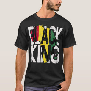 Black King Black History Month African American Pr T-Shirt