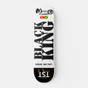 BLACK KING Skateboard