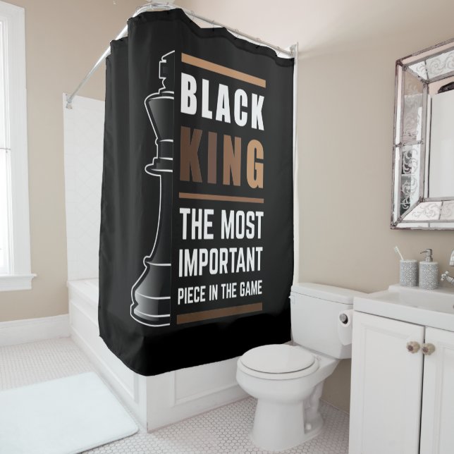Black King The Most Important Piece In The Game 1 (In Situ)