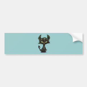 Black Kitten Bumper Sticker