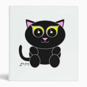 Black Kitty Binder
