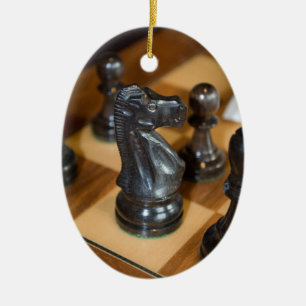 Black Knight Ceramic Ornament