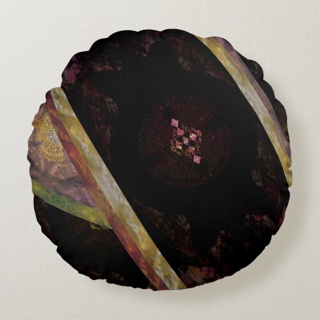 black knight round pillow (Front)