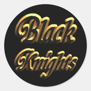 Black Knight Sticker3- Classic Round Sticker