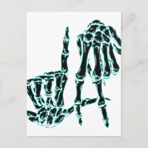 black la postcard