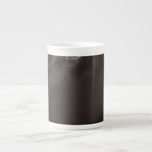 black lab bone china mug