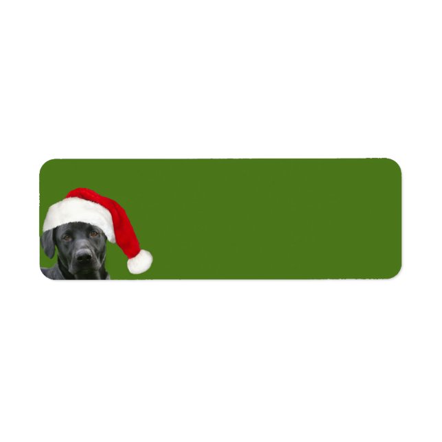 Black lab Christmas (Front)