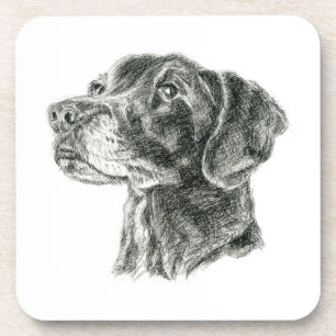Black Lab Coaster
