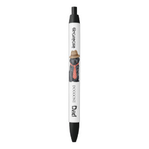 Black Lab Dad Black Ink Pen