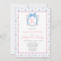 Black Lab Dog Baby Shower Invitation