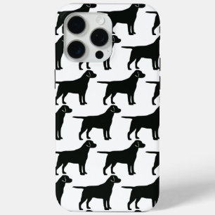 Black Lab Dog iPhone 15 Pro Max Case