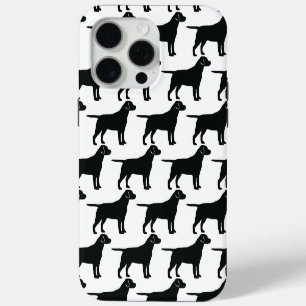 Black Lab Dog iPhone 15 Pro Max Case