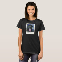 Black Lab Dog Pet Personalized Photo and Text  T-S