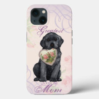 Black Lab Heart Mom