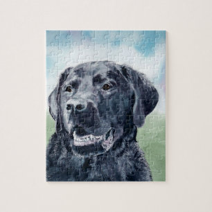 Black Lab Jigsaw Puzzle