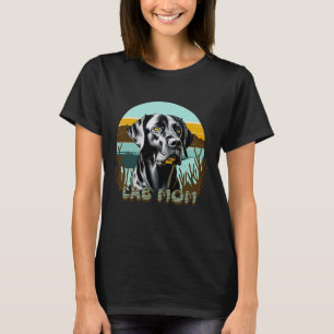 Black Lab   Lab Mom Dog Lover T-Shirt