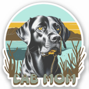 Black Lab   Lab Mom Dog Personalized