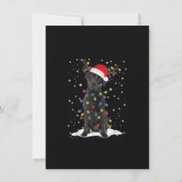 Black Lab Labrador Christmas Tree Light Pajama Dog