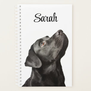 Black Lab Labrador Retriever Dog Lover Mom Dad Planner