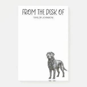 Black Lab Lover Post-it Notes