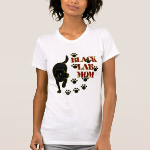 Black Lab Mom T-Shirt