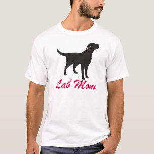 Black Lab Mom T-Shirt
