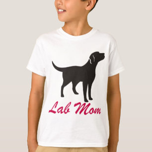 Black Lab Mom T-Shirt
