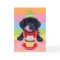 Black Lab Puppy Birthday Cupcake Painting