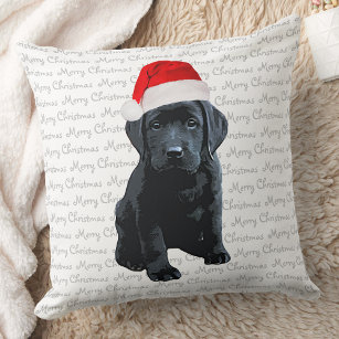 Lab 2024 christmas pillow