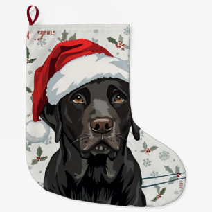 Black lab stocking