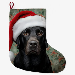 Black lab stocking