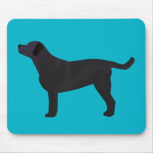 Black Lab Templates Ready to Customize Mouse Pad