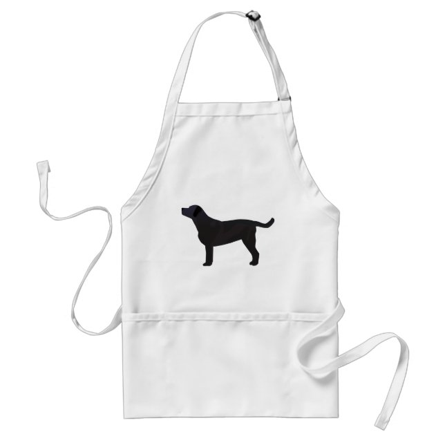Black Lab Templates Ready to Customize Standard Apron (Front)