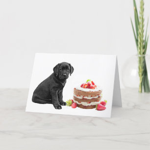 Black Lab Toutes les Occasions Carte - Chig Cake A