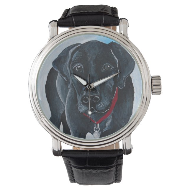Black Lab Watch (Front)