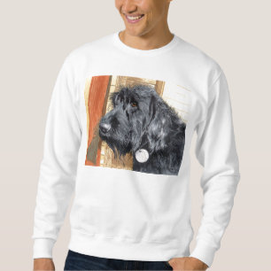 Black Labradoodle #1 Sweatshirt